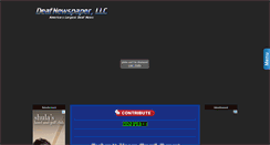 Desktop Screenshot of events.deafnewspaper.com