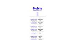 Desktop Screenshot of m.deafnewspaper.com