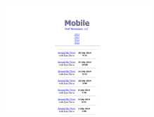 Tablet Screenshot of m.deafnewspaper.com